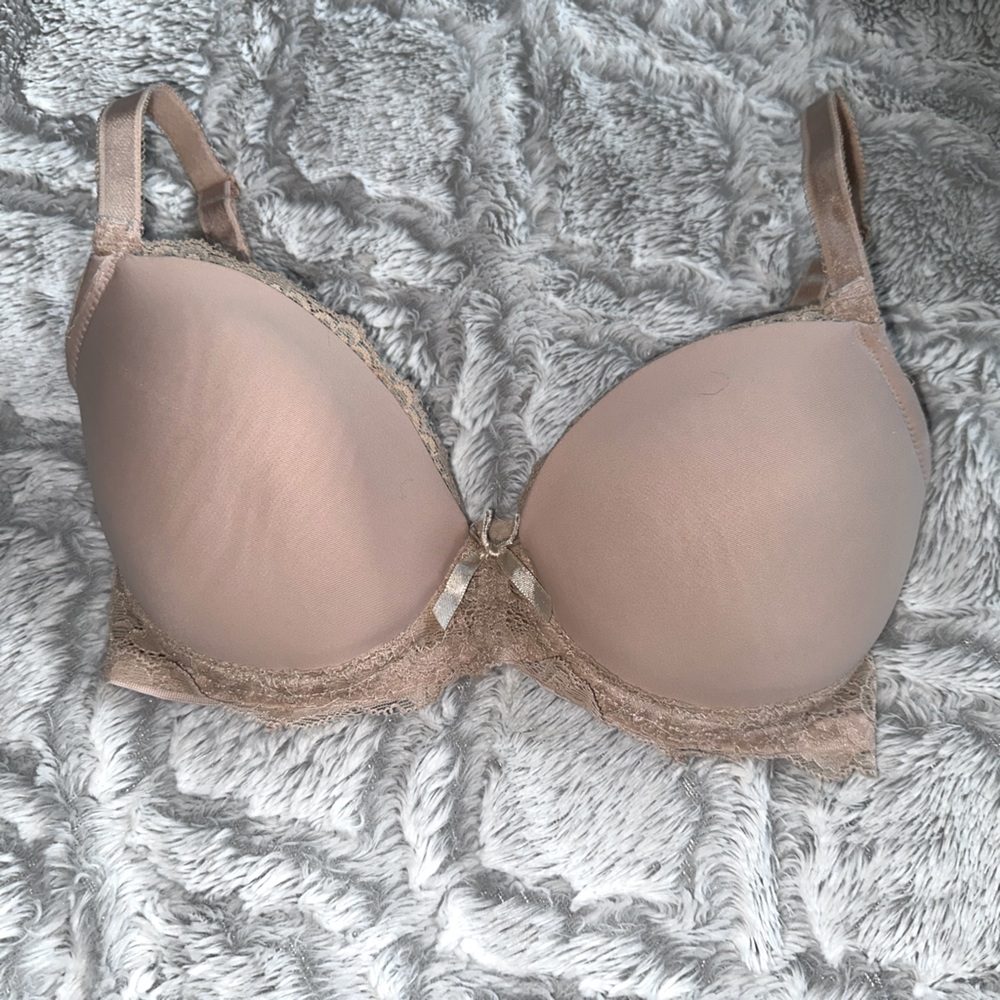 Bombshell Boudoir Beige Nude Bra